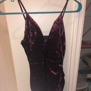Velvet Windsor dress